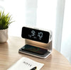 Reloj SmartClock Inteligente con Carga Inalámbrica para Teléfonos