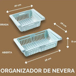 MEGA ORGANIZADOR DE  NEVERA  X 4 UNIDADES